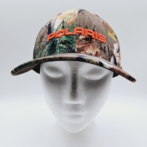 POLARIS | FlexFit camo camouflage snapback cap - Picture 1 of 9